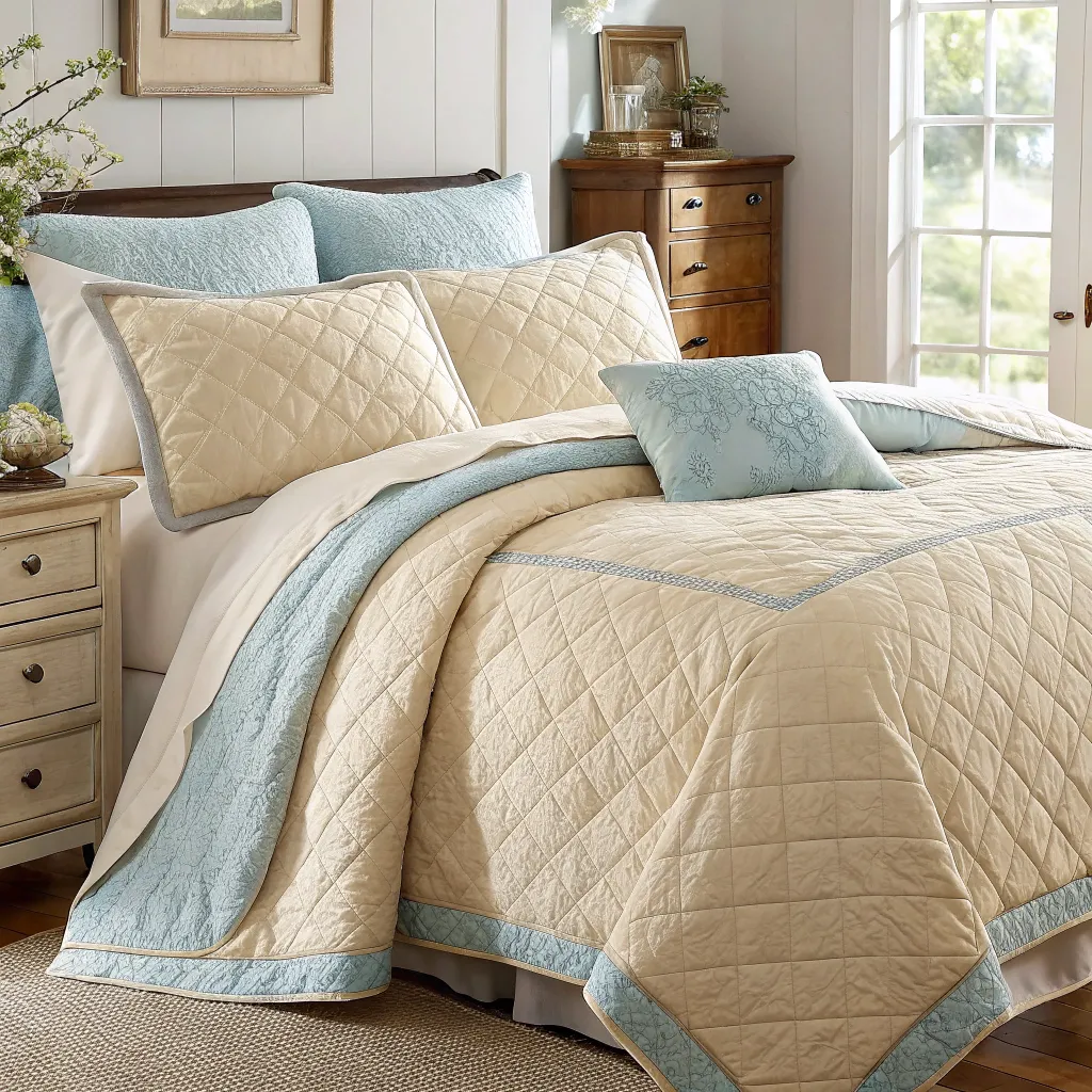 Cozy Bedding Display